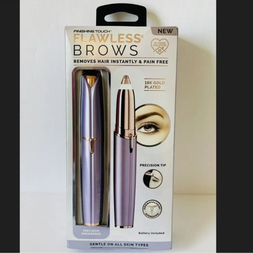 18K Gold Plated Hair Remover - Lavender and Gold